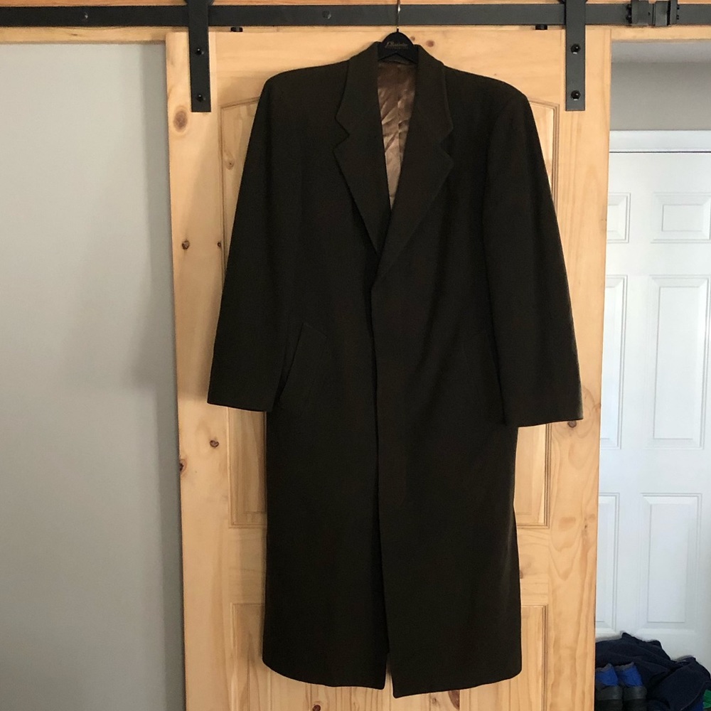 Men’s full length wool Over Coat